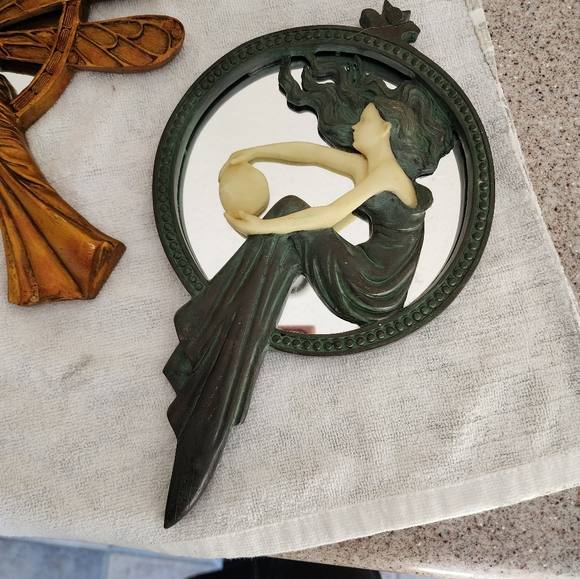 Vtg European Design Toscano At Deco Wall Art - Picture 13 of 13